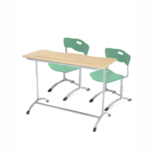 Комплект ученической мебели двухместный регулируемый для младшей школы №2