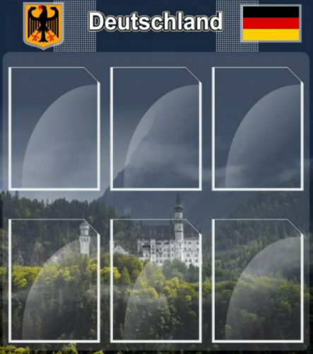 Стенд Германия, 800х900 мм