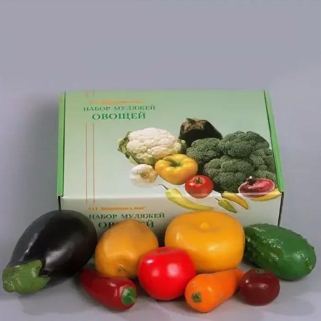 Набор муляжей овощей