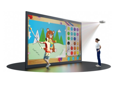 Интерактивная стена-раскраска Мастер-Фломастер