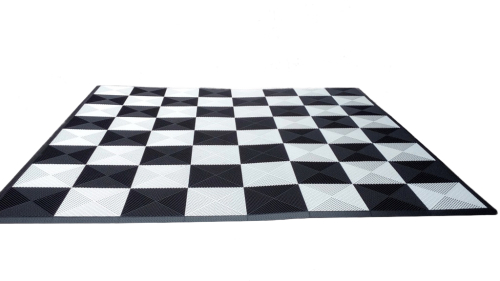 Поле шахматное сборное, пластмасса 3,3х3,3 м