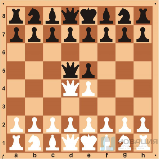 Доска шахматная демонстрационная, 100х100 см