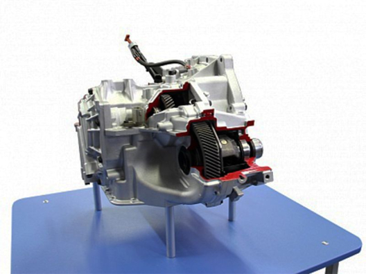 Автоматическая коробка передач легкового переднеприводного автомобиля (агрегаты в разрезе)