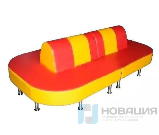 Островной диван для переодевания Прямоугольник (составной, 2200х1200х700 мм)