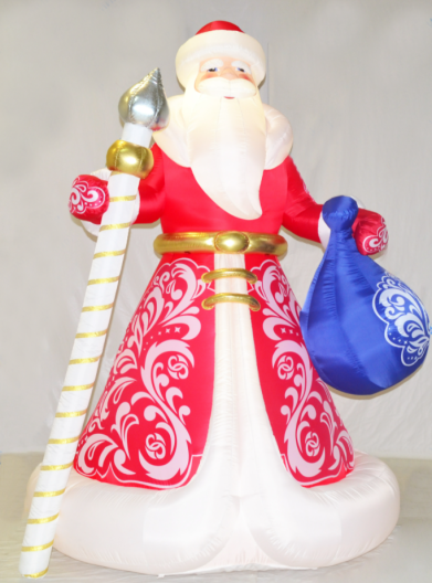 Новогодняя фигура Дед Мороз, надувная