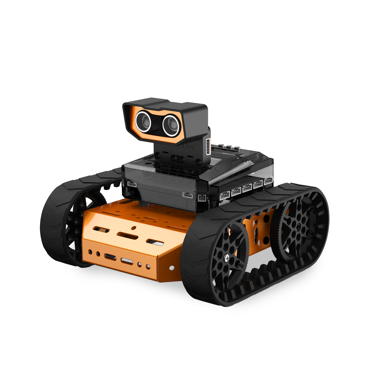 Конструктор для сборки механических моделей с камерой технического зрения Гусеничный робот