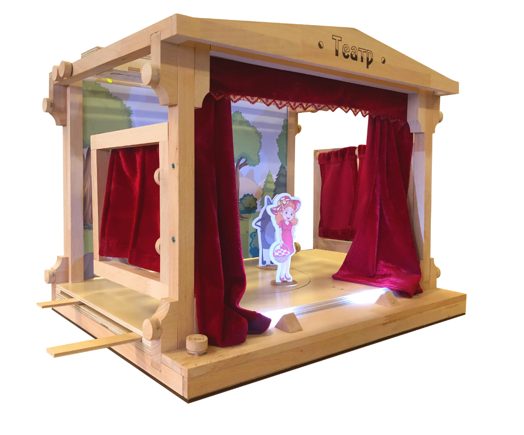 Домашний кукольный театр: идеи для создания декораций