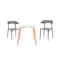 Обеденная группа квадратный стол и стулья (4 места)