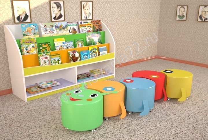 Книжный уголок Библиотека для средней группы (от 5 до 6 лет): купить для  школ и ДОУ с доставкой по всей России
