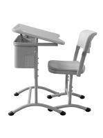 Комплект ученический одноместный регулируемый с наклоном столешницы ШС