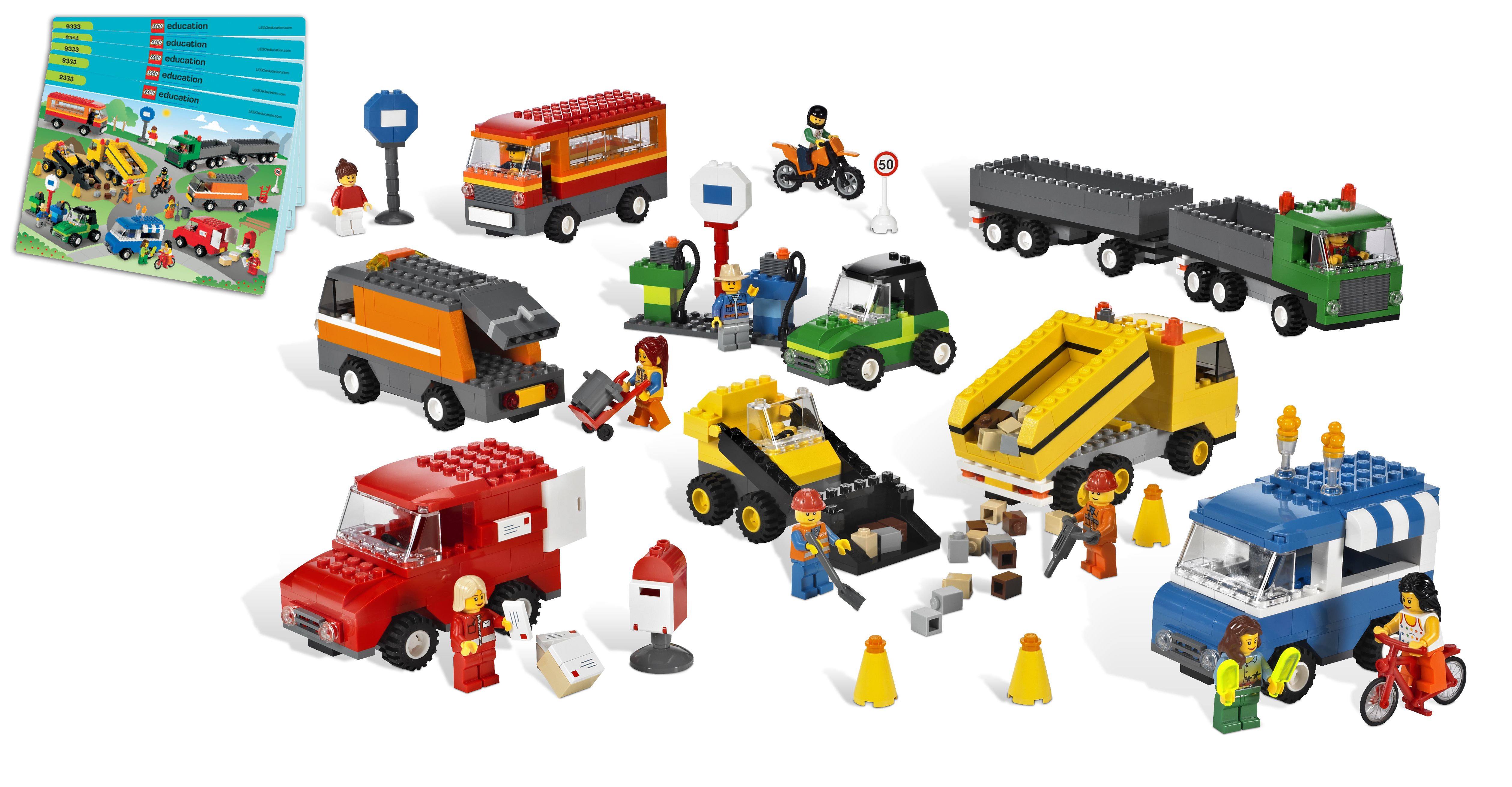 Набор Общественный и муниципальный транспорт LEGO
