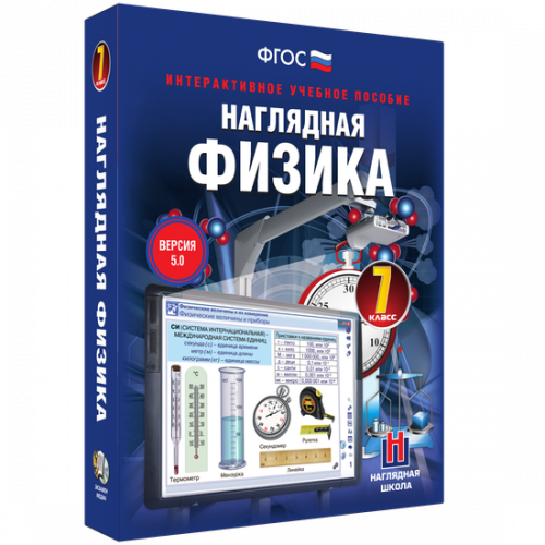 Пособие для интерактивной доски Наглядная физика. 7 класс