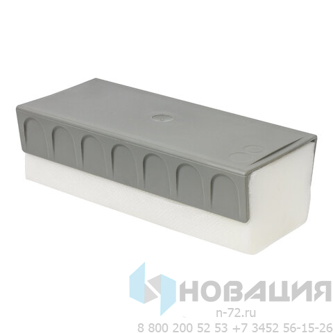 Стиратель магнитный для магнитно-маркерной доски (73х160 мм), BRAUBERG, РОССИЯ, 235528