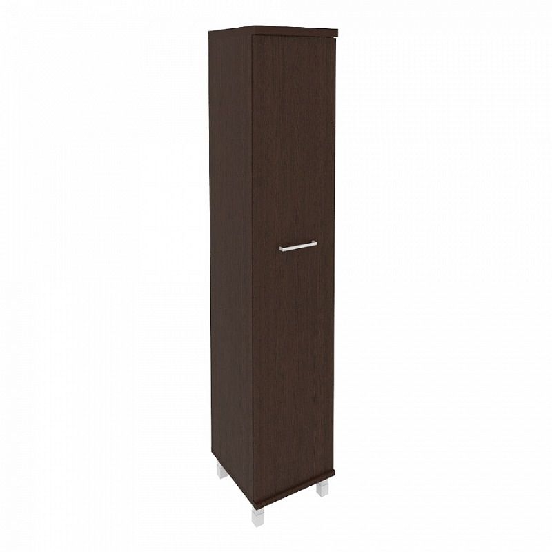 Шкаф для документов высокий узкий с дверцей First, 401х432х2060 мм
