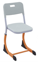 Стул ученический регулируемый Умник (Smarty) (серый пластик)