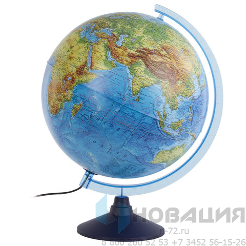 Глобус интерактивный физический/политический Globen, диаметр 320 мм, с подсветкой, INT13200288