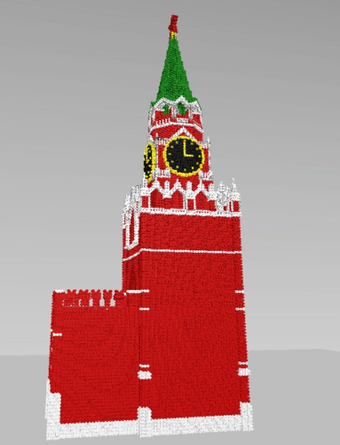 Набор для конструирования Спасская башня Кремля