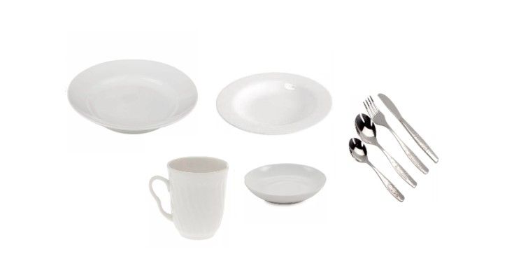 Набор посуды детский индивидуальный (8 предметов)