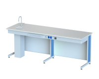 Стол лабораторный демонстрационный (с электрикой), 2400х750х900 мм