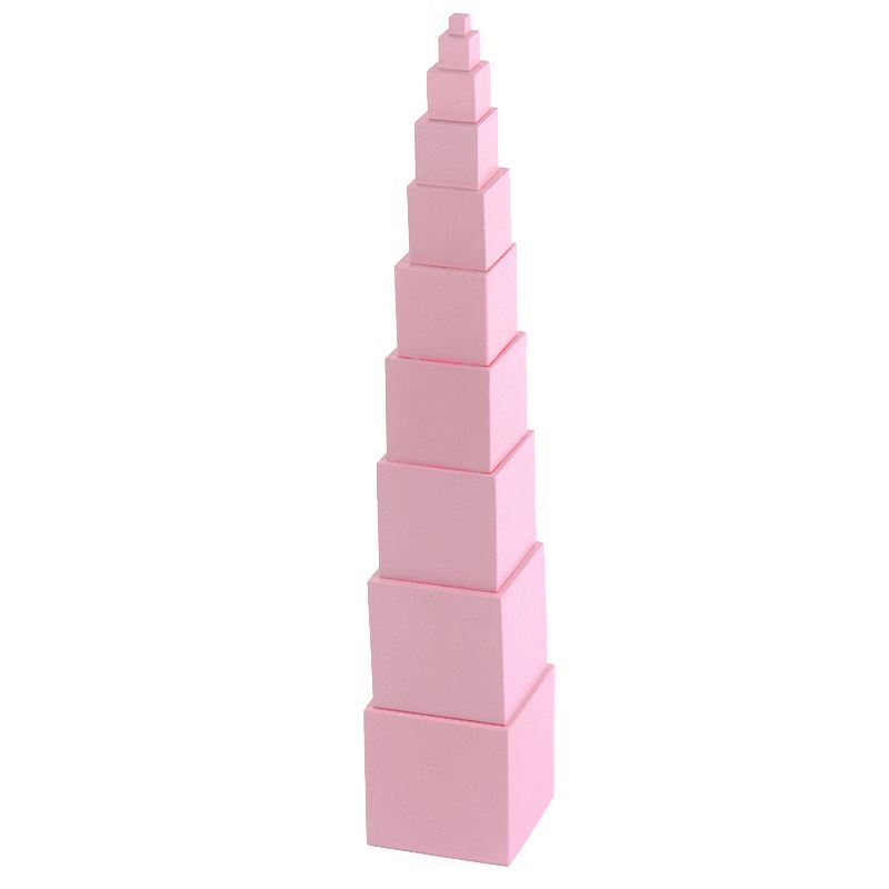 Пособие Монтессори "Розовая башня"