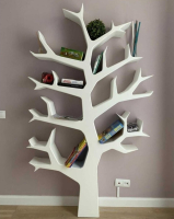 Стеллаж для книг в виде дерева