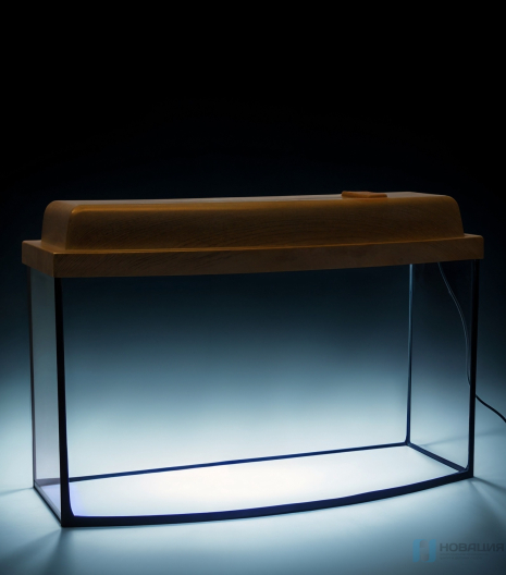 Аквариум с крышкой, 55 литров