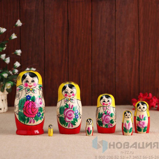 Матрешка 7 кукольная