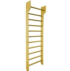 Шведская стенка деревянная с турником