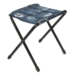 Стул туристический складной без спинки, 36х30х36 см