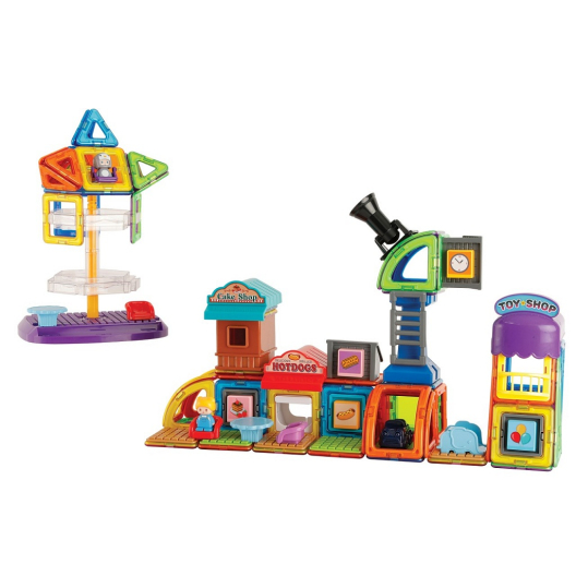 Магнитный конструктор MAGFORMERS Fantasy Land Set, 126 деталей