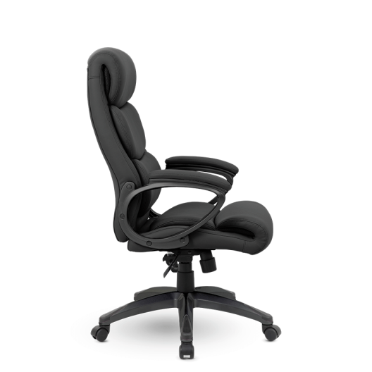 Кресло для руководителя Палермо, черный пластик