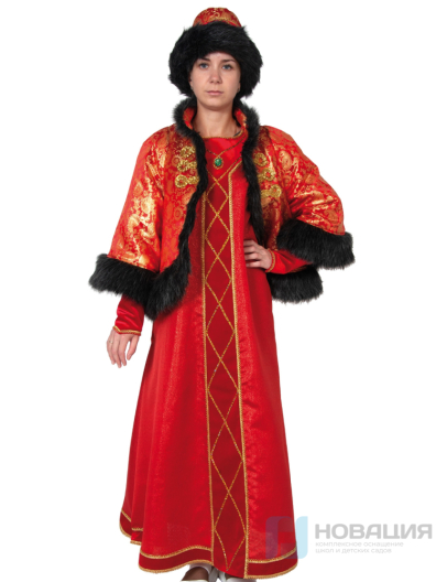 Женский карнавальный костюм Боярыня