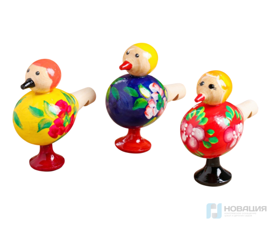 Свистулька Птичка расписная