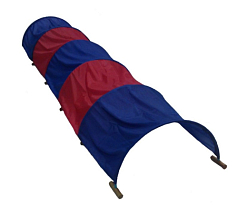 Тоннель для подлезания пятисекционный, h 60 см