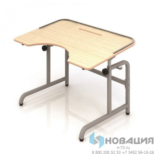 Парта ученическая для детей с ОВЗ, 900х600х500-800 мм