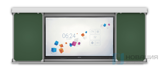 Рельсовая система меловая для интерактивных панелей