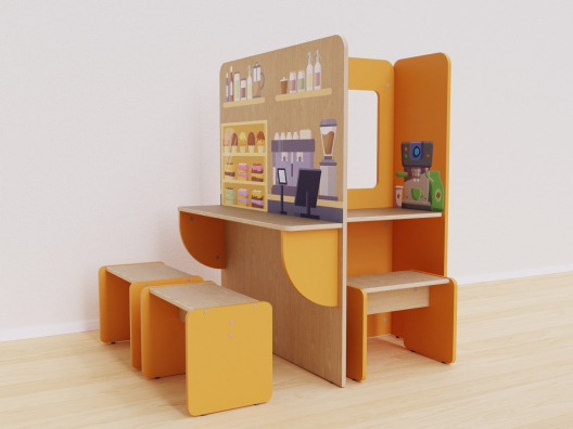 Игровая зона Кофейня