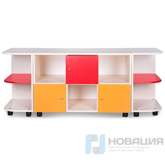 Стенка для игрушек ЧЕРЕПАШКА 1500х600х600