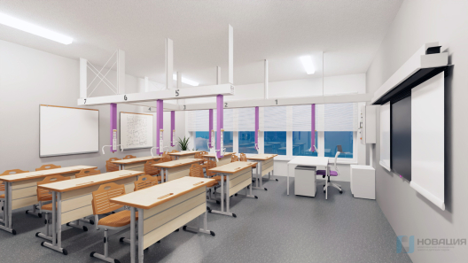 Потолочная система электроснабжения