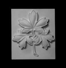 Гипсовая модель Ветка клена