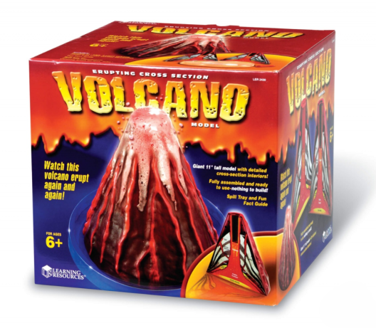 Модель вулкана, демонстрационная