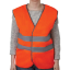 Фото - жилет сигнальный гост, 2 светоотражающие полосы, оранжевый, xl (52-54), плотный, грандмастер, 610831 Жилет сигнальный ГОСТ, 2 светоотражающие полосы, ОРАНЖЕВЫЙ, XL (52-54), ПЛОТНЫЙ, ГРАНДМАСТЕР, 610831