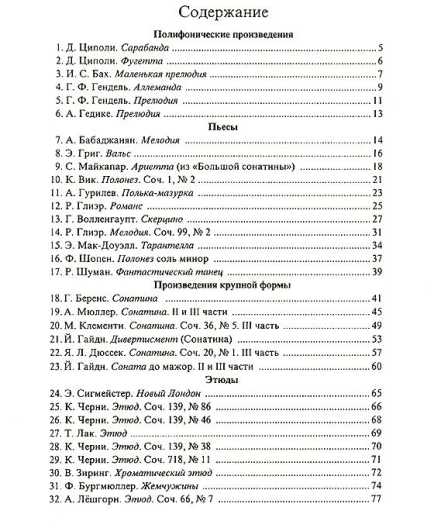Комплект учебных пособий Хрестоматия для фортепиано (1-4 класс)