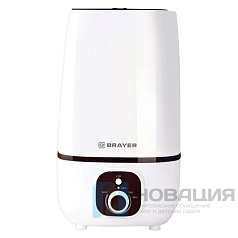 Увлажнитель BRAYER BR4700WH, объем бака 4 л, 25 Вт, арома-контейнер, белый