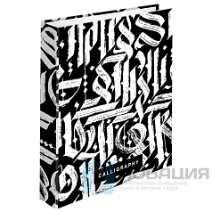 Тетрадь на кольцах А5 175х215 мм, 240 л., твердый картон, с разделителями, BRAUBERG, "Calligraphy", 404097