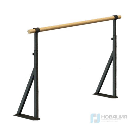 Хореографический станок однорядный напольный