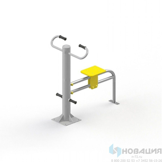 Тренажер уличный для верхней части спины №1, 1430х760 мм