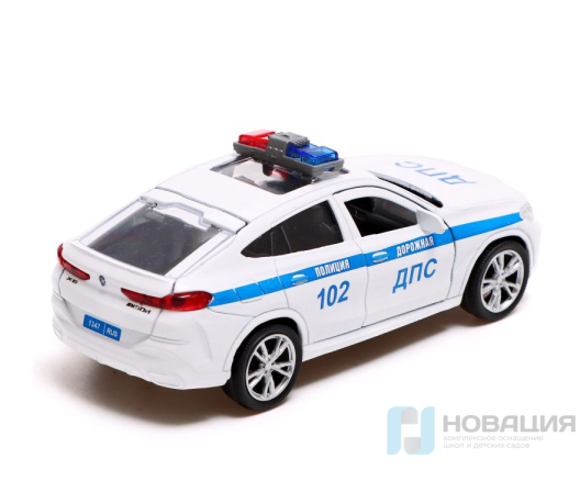 Машина металлическая Полиция