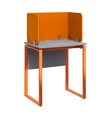 Стол одноместный с акустической кабинкой
