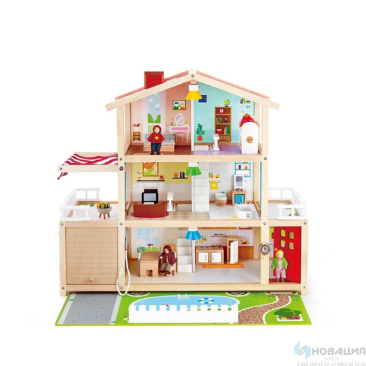 Кукольный семейный особняк